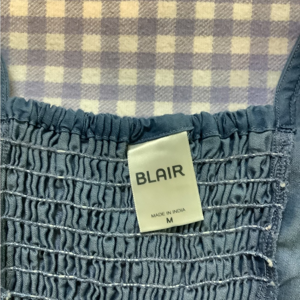 Closet Dump Knee Length Chambray Sundress Size Medium